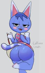 animal crossing, nintendo, rosie (animal crossing), caffeinelewds,  mellojellowo - R34 Vault