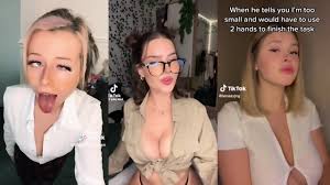 Tiktok Handjob Tits JOI Dirty Talk Compilation - EPORNER