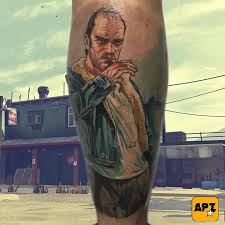 Trevorphillips Gta5 Grandtheftauto Games Tattoo Stevenogg Gtav Ogg Steven Rockstargames Intenzepride Gamer I Playstation Tattoo Trevor Gaming Tattoo