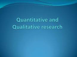 Quantitative research demands focus and precision from the researcher. Quantitative And Qualitative Research