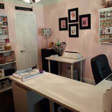 A condo in ottawa features a sleek and stylish office and guest room. Traditional Craft Room Design Ideas Pictures Remodel And Decor Craft Room Design Small Craft Rooms Home Office Design