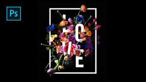 How To Create Beautiful Floral Typography Design In Photoshop Photosho Floral Typography Typography Design Tutorial Photoshop Tutorial Typography
