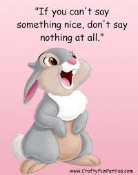 Dont Say Nothing Thumper Meme Memes Best Part Of Me Disney