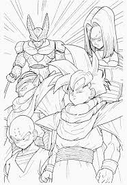 More than 5.000 printable coloring sheets. 36 Dessins De Coloriage Dragon Ball Z A Imprimer