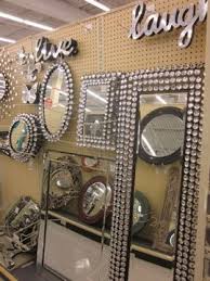 Love This 350 Mirror From Hobby Lobby Need To Think Of A Diy Version For Zoe S Room Decor Rhinestone Mirror Glam Decor