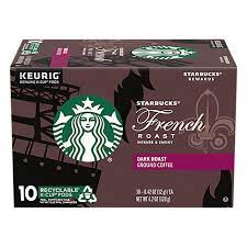 The united states customary cup holds 8 fluid ounces. Starbucks Coffee K Cup Pods Dark Roast French Roast Box 10 0 42 Oz Albertsons