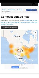 Comcast Outage Map Comcast