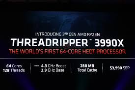 This processor will run 999 of the top pc it beats the system requirement for processor speed. Amd Ryzen Threadripper 3990x Pricing And Availability Detailed Techpowerup