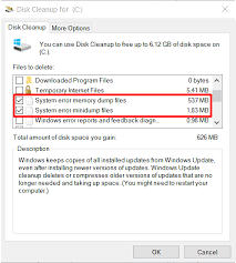 How To Delete Memory Dump Files Windows 10