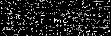Blackboard Equations Twitter Header Cover Fisika Matematika Belajar