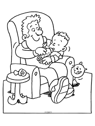 Heb je zelf een baby kleurplaat die niet op deze pagina mag ontbreken? Kleurplaat Vader Geeft Baby Een Fles Kleurplaten Nl