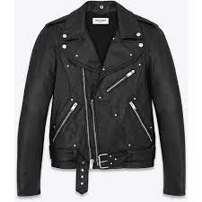 Saint Laurent Guitar Leather Jacket Black Leather Leather Jacket Leather Jacket Outfit Men Leather Jacket Black
