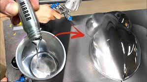 Spraying Liquid Mirror The Most Reflective Paint On Earth Real Deal