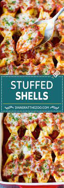 Classic Stuffed Shells Recipe Dinner At The Zoo Stuffed Shells Recipe Recipes Easy Cooking Recipes
