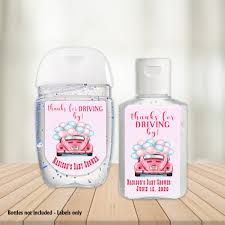 Personalized hand sanitizer baby shower 2 fl. Personalized Drive By Baby Shower Hand Sanitizer Labels Girl Etsy Baby Shower Stickers Baby Shower Hand Sanitizer Watercolor Baby Shower