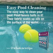 15 Crazy But Useful Tennis Ball Hacks Pool Accessories Pool Maintenance Pool Life