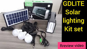 Maybe you would like to learn more about one of these? Gdlite Solar Lighting Kit Set Complete Review Video Youtube