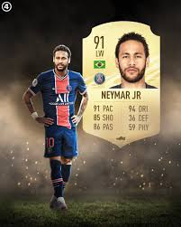 Earn the ligue 1 conforama player of the month for january, neymar. 433 On Twitter Fifa 21 Ratings 5