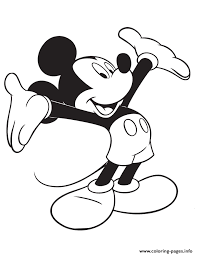 Mickey mouse and apples coloring pages. Mickey Mouse Introduction Disney Coloring Pages Printable