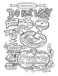 A forever promise coloring sheet. Coloring Page Bible Verse Do Not Worry Printable Download Etsy