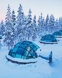 Holidays to see the northern lights astronomy tours, glass igloos, arctic adventures. Glass Igloos Kakslauttanen Archello