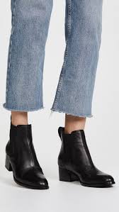 Rag & bone harrow boot camel suede njlsjuo. Rag Bone Leather Walker Booties In Black Leather Black Save 60 Lyst