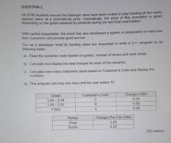 Maybe you would like to learn more about one of these? Solved Question 2 All Uitm Students Around The Selangor A Chegg Com