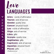 Career and money are less priority when it comes to relationships and children. Love Languages Aries Words Of Affirmation Taurus Acts Of Service Words Of Affirmation Love Languages Love Language Physical Touch