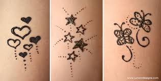 Henna designs can be a bit challenging, especially if you've never tried it before. Hearts Starts And Butterflies Junoon Designs Jpg 700 354 Henna Tattoo Designs Cute Henna Henna Designs