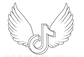 Tiktok icon tik tok hashtag logo social music vector. Ausmalbilder Tiktok Neue Malvorlagen Zum Drucken Raskrasil Com