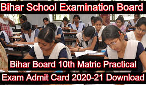 If the candidates cant get. Bihar Board Matric Practical Exam Admit Card 2021 Download 10th Practical Admit Card 2020 21 Kvsro