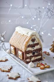 Buche Chalet Foret Noire Amuses Bouche Recette Gateau Noel Gateau Noel Recette Dessert Noel