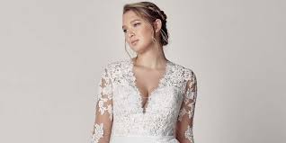 This timeless fit by chi chi has all the sparkles you. Best Designer Plus Size Wedding Dresses For 2019 Things We Love Livingly