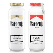 Check spelling or type a new query. Smoothie Hersteller Steckt Flaschen In Marlboro Design Etat Derstandard De Kultur