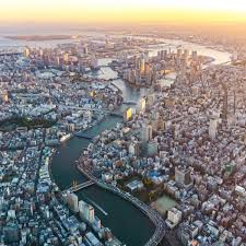 The city faces ishikari bay and the sea of japan, and has long served as the main port of the bay. A City Built On Water The Hidden Rivers Under Tokyo S Concrete And Neon Cities The Guardian