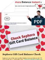 Check spelling or type a new query. Sephora Ppt 5 Gift Card Cosmetics