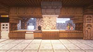 Materials list + block counts included.need a big kitchen for your cozy medieval o. Nice Modern Kitchen Design Made In Survival Detailcraft Minecraft Modern Minecraft House Designs Minecraft Kitchens
