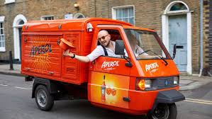 An Aperol Spritz Delivery Van Will Pootle Around London On Blue Monday Aperol Aperol Spritz Spritz