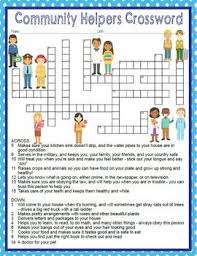 And if you join jigidi, you can also save your progress, create your own puzzles and communicate with your fellow puzzlers ️. Community Helpers Activities Crossword Puzzle And Word Searches Community Helpers Community Helpers Activities Crossword Puzzle