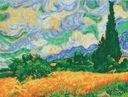 Wheat Fields Van Gogh Diamond Dotz