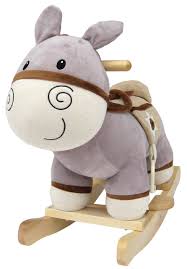 wagner 9550 schaukeltier esel aus holz und plusch fur kinder und babys schaukelpferd schaukel donkey western a baby schaukelpferd schaukelpferd schaukeltier