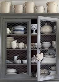 Vintage Chic Grillage A Poule Relooking Meuble Idee Deco Cuisine