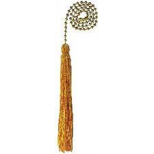Gold Tassel Ceiling Fan Pull Chain Set Of 19 With Images Gold Tassel Fan Pull Chain Ceiling Fan Pull Chain