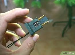 Do you know which bulb is blown on christmas lights. How To Replace A Fuse On Christmas Tree Lights 9 Steps