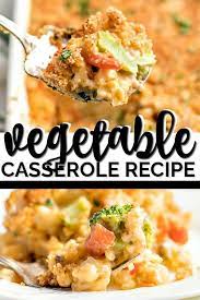 My Grandma S Easy Vegetable Casserole Recipe Is The Best Casserole Recipes In Our Family Th Vegetable Casserole Recipes Mix Vegetable Recipe Veg All Casserole