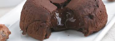 Küchlein aus dem ofen nehmen und vorsichtig auf. Schokoladenkuchen Mit Flussigem Kern Lavakuchen Callebaut