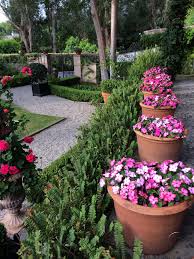 Colorful Inpatiens Planters Outdoor Flowers Plants Planting Flowers