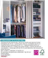 Maybe you would like to learn more about one of these? Offre Amenagement De Placard Perla Mm Chez Bricomarche