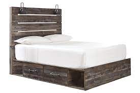 Maybe you would like to learn more about one of these? Drystan Queen Panel Bed With 4 Storage Drawers Ashley Furniture Homestore