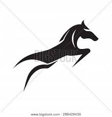 Download horse jumping silhouette stock photos. Horse Running Jumping Vector Photo Free Trial Bigstock
